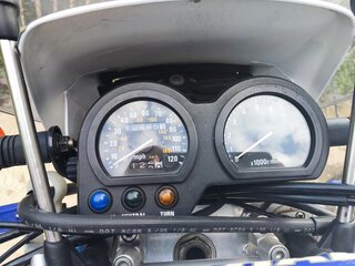 1993 Suzuki DR 650 SE, белый, 450000 рублей, вид 4