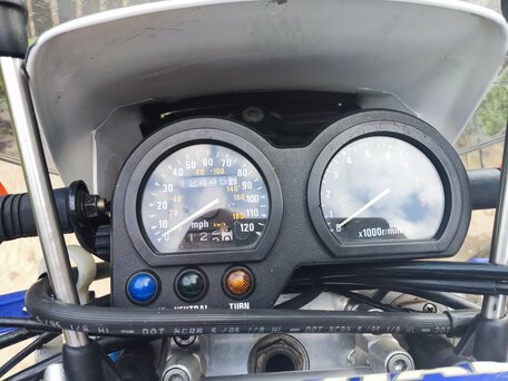 1993 Suzuki DR 650 SE, белый, 450000 рублей, вид 4