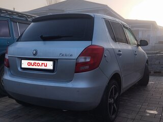 2010 Skoda Fabia II Рестайлинг, серебристый, 550000 рублей, вид 3