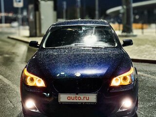 2005 BMW 5 серии 525i V (E60/E61), синий, 1150000 рублей, вид 3