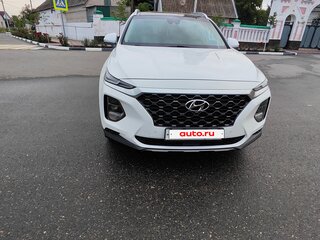 2020 Hyundai Santa Fe IV, белый, 3500000 рублей, вид 2