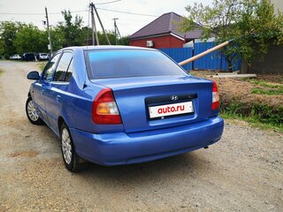 2006 Hyundai Accent ТагАЗ II, фиолетовый, 370000 рублей, вид 3