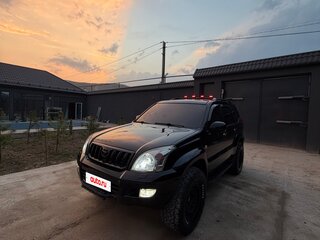 2007 Toyota Land Cruiser Prado 5-speed 120 Series Рестайлинг, чёрный, 1999999 рублей, вид 2