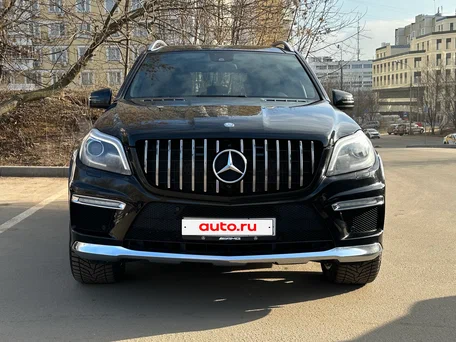 2014 Mercedes-Benz GL-Класс 500 II (X166), чёрный, 3990000 рублей, вид 1
