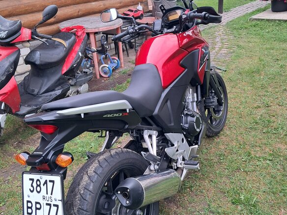 2015 Honda 400X, красный, 369000 рублей - вид 2