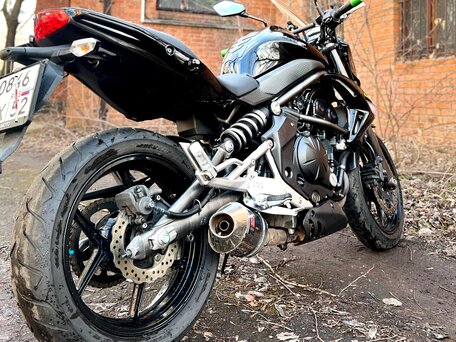 2011 Kawasaki ER-4N, чёрный, 370000 рублей, вид 5