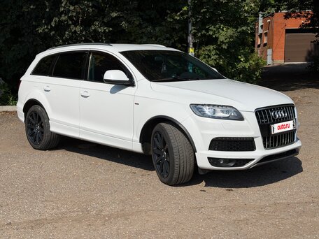 2012 Audi Q7 I (4L) Рестайлинг, белый, 2050000 рублей, вид 3