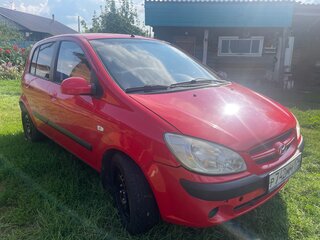 2007 Hyundai Getz I Рестайлинг, красный, 400000 рублей, вид 2