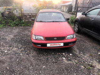1992 Toyota Carina E, красный, 130000 рублей, вид 1