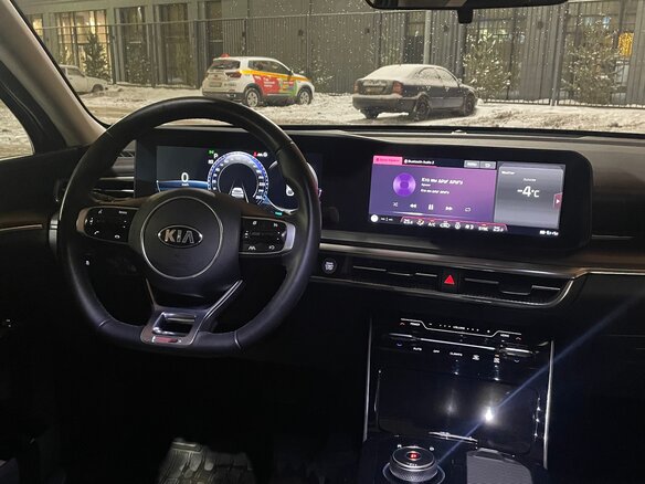 2020 Kia K5 III, синий, 3300000 рублей - вид 12