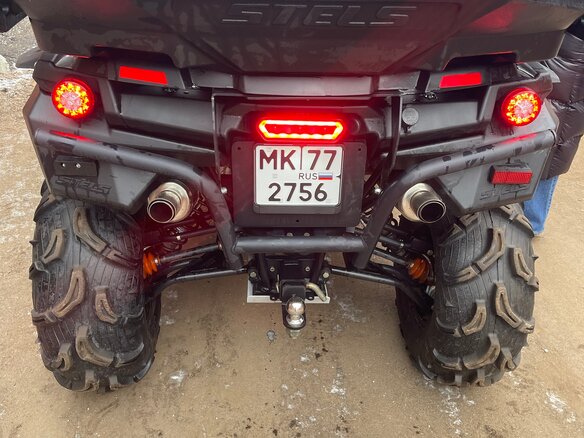 2022 Stels ATV-850 Guepard Trophy, чёрный, 1000000 рублей - вид 12