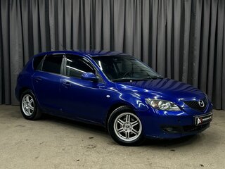 2008 Mazda 3 I (BK) Рестайлинг, синий, 469777 рублей, вид 2