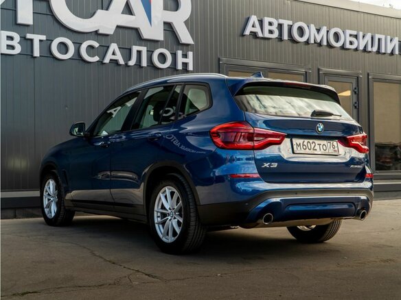 2018 BMW X3 20i xDrive III (G01), синий - вид 13