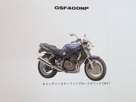 1993 Suzuki Bandit GSF 400, пурпурный, 220000 рублей, вид 3
