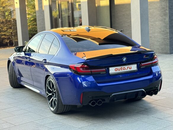 2020 BMW M5 Competition VI (F90) Рестайлинг, синий - вид 5