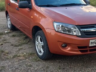 2014 Lada (ВАЗ) Granta I, оранжевый, 375000 рублей, вид 2