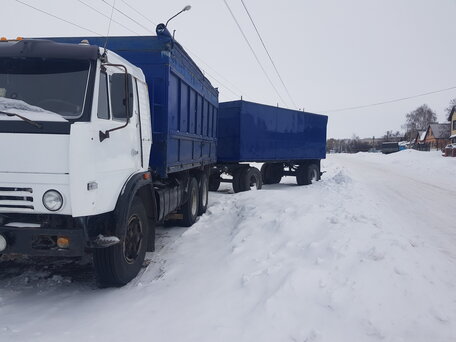1994 КамАЗ 55102, белый, 900000 рублей, вид 1