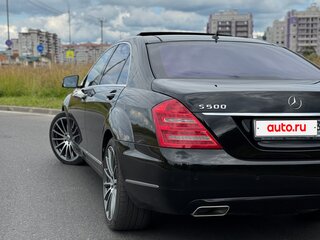 2010 Mercedes-Benz S-Класс 500 Long V (W221) Рестайлинг, чёрный, 1850000 рублей, вид 4