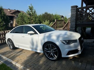 2016 Audi A6 IV (C7) Рестайлинг, белый, 2750000 рублей, вид 2