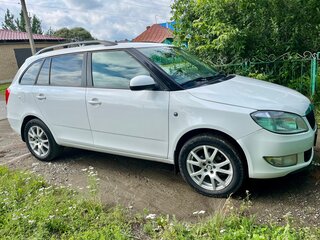 2012 Skoda Fabia II Рестайлинг, белый, 550000 рублей, вид 5
