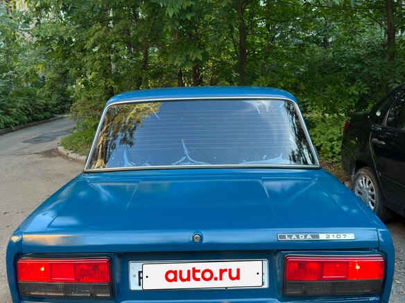 2009 Lada (ВАЗ) 2107, синий, 190000 рублей - вид 5