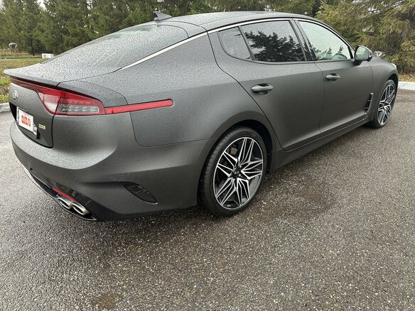 2021 Kia Stinger I Рестайлинг, серый, 3249000 рублей - вид 9