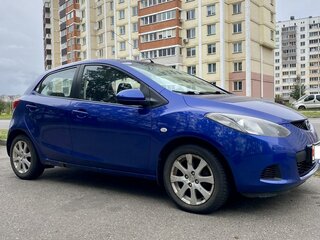 2009 Mazda 2 II (DE), синий, 555000 рублей, вид 2