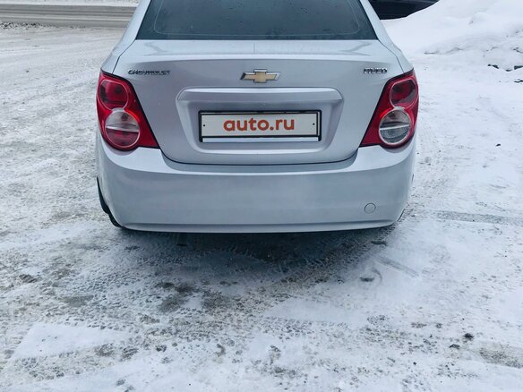 2012 Chevrolet Aveo II, серебристый, 680000 рублей - вид 8