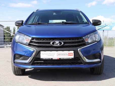 2021 Lada (ВАЗ) Vesta SW I, синий, 974783 рублей, вид 2