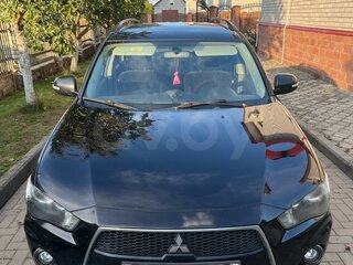 2011 Mitsubishi Outlander II Рестайлинг, чёрный, 1300000 рублей, вид 2