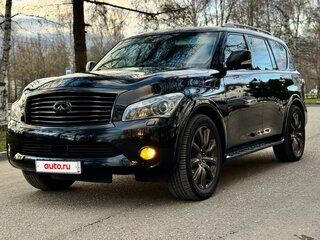 2010 Infiniti QX56 II, чёрный, 1890000 рублей, вид 4