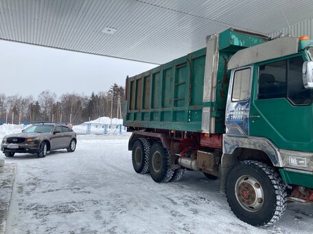 1997 Fuso (Mitsubishi) Super Great, зелёный, 1800000 рублей, вид 1