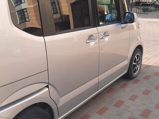 2016 Honda N-BOX+ I Рестайлинг, серебристый, 950000 рублей, вид 3