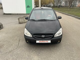 2008 Hyundai Getz I Рестайлинг, чёрный, 310000 рублей, вид 2