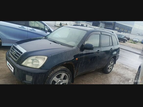 2008 Chery Tiggo (T11) I, зелёный, 300000 рублей