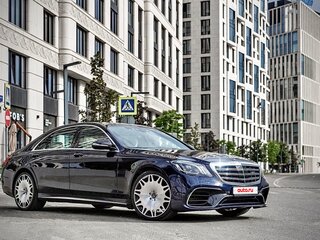 2016 Mercedes-Benz S-Класс 350 CDI BlueTEC Long 9G-TRONIC VI (W222, C217), синий, 4760000 рублей, вид 1