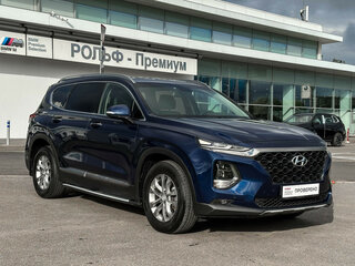 2020 Hyundai Santa Fe IV, синий, 2529000 рублей, вид 3