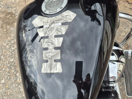 2007 Yamaha XVS1300, чёрный, 730000 рублей, вид 4