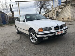 1997 BMW 3 серии Compact 316i III (E36), белый, 1200000 рублей, вид 4