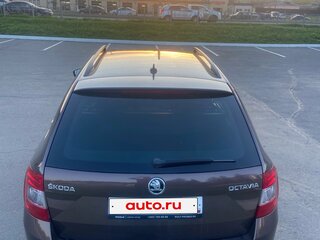 2016 Skoda Octavia III (A7), коричневый, 1350000 рублей, вид 2
