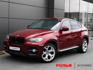 2012 BMW X6 35i 8-speed I (E71), красный, 1198000 рублей, вид 1