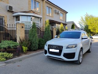2014 Audi Q7 I (4L) Рестайлинг, белый, 2970000 рублей, вид 3