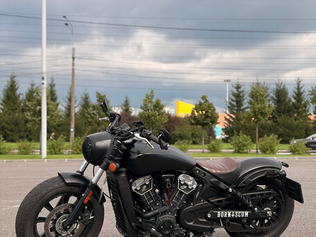 2021 Indian Scout, чёрный, 1060000 рублей, вид 3