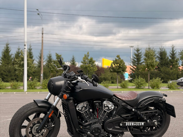 2021 Indian Scout, чёрный, 1060000 рублей - вид 2