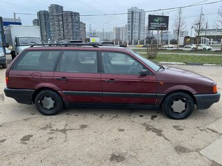 1991 Volkswagen Passat B3, красный, 150000 рублей, вид 4