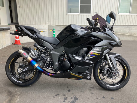 2021 Kawasaki Ninja 1000 SX, чёрный, 1100000 рублей, вид 1