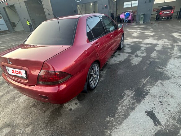 2005 Mitsubishi Lancer IX Рестайлинг, красный, 450000 рублей
