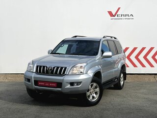 2006 Toyota Land Cruiser Prado 5-speed 120 Series, серебристый, 1590000 рублей, вид 1