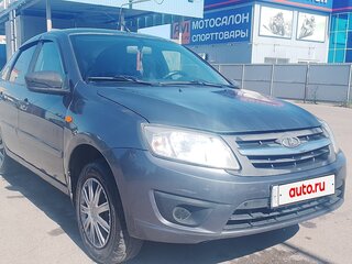 2016 Lada (ВАЗ) Granta I, серебристый, 385000 рублей, вид 1