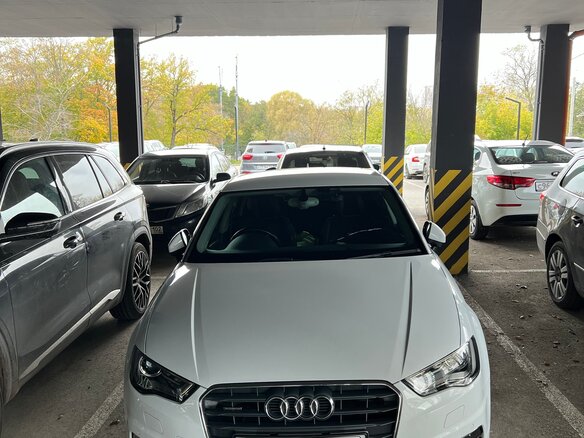 2013 Audi A3 III (8V), белый, 1300000 рублей - вид 1